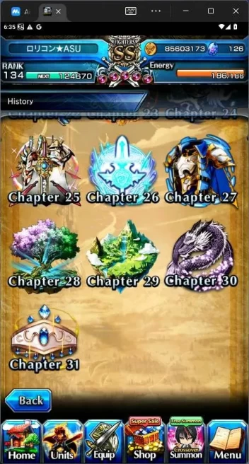 GLOBAL|24 Ascend|Rank 134|Inumuta TW,S Miyu,S Emiya TW,Islid,Jay TW,DLRimuru TW,Shaltear TW,etc|Check SS|GS192B