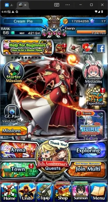 GLOBAL|4 Ascend|Rank 56|Madoka Kaname TW, Sayaka Miki, BC Azel, etc|Check SS|GS193B