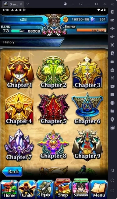 GLOBAL|6 Ascend|Rank 73|Demon Lord|Scarlet Enforcer|Veldora|LM Isliid|Shuna etc|Check SS|GS209B
