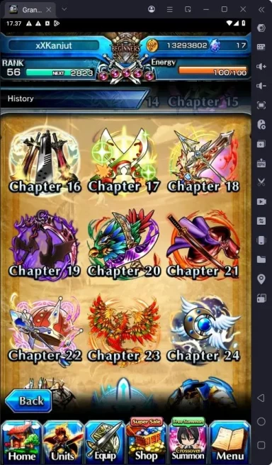 GLOBAL|12 Ascend|Rank 56|Sayaka Miki TW|Shirou Emiya|Veldora|Demon Lord|Diablo etc|Check SS|GS210B