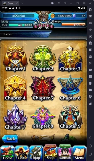 GLOBAL|12 Ascend|Rank 56|Sayaka Miki TW|Shirou Emiya|Veldora|Demon Lord|Diablo etc|Check SS|GS210B