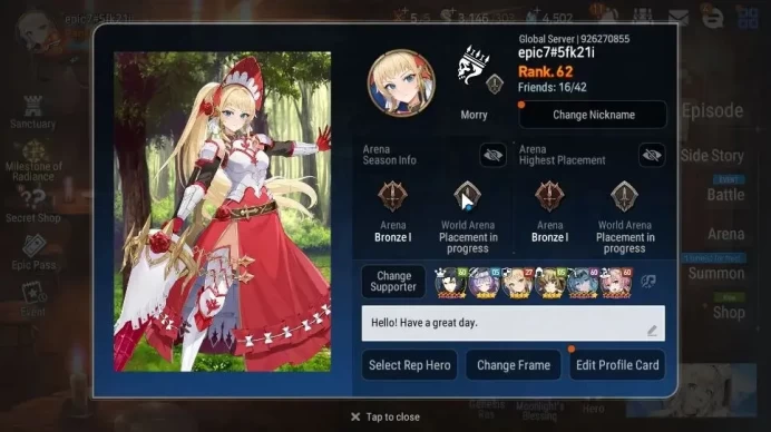 GLOBAL Unverif|New Era|8 ML(NM Luna,ATywin,US Choux,Etc)+ Setsuka, AS Flan, Ran, etc|PoH ON|4,7K SStone+109K Stigma|Stove|ES4654