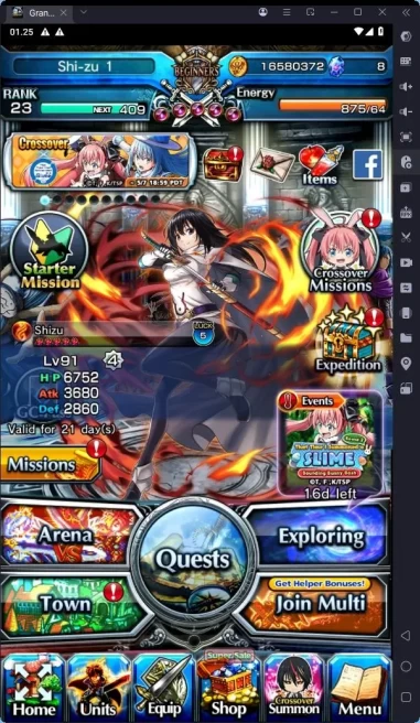 [GLOBAL] Rank 23 | 1 Ascend | Shizu + Tw | More Detail Cek SS | GS227B