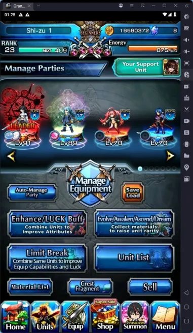 [GLOBAL] Rank 23 | 1 Ascend | Shizu + Tw | More Detail Cek SS | GS227B