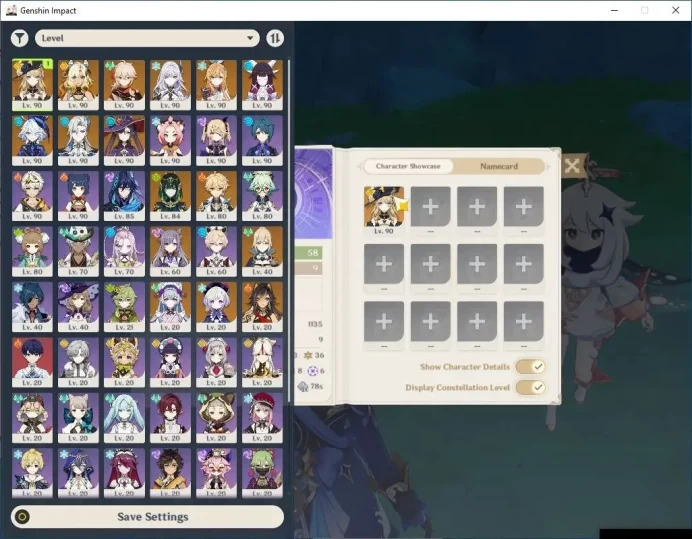 Asia|AR 58|Prime Skirk|9 Limit +9(*5WEP)|(Neuvill,Escoffier,Navia)+Sign,Skirk,Columbina,Furina,Kazuha|MC Male|TakeMail|(GI6284)