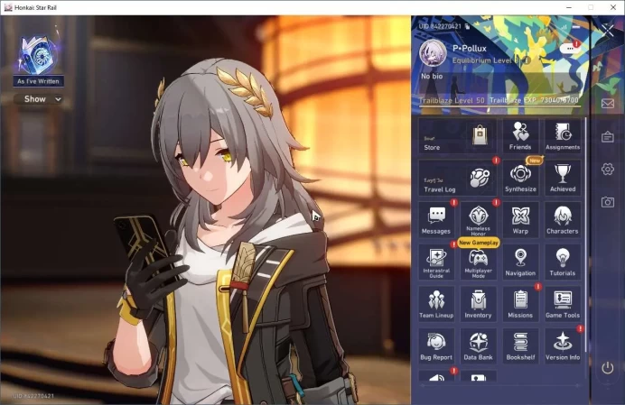 ASIA TL50|3 Limit|Yao Guang+Sign|Ruan Mei+Skin|Acheron|Hysilens|Dan Heng PT|Seele|Clara|Himeko|MC Female|HSR082B