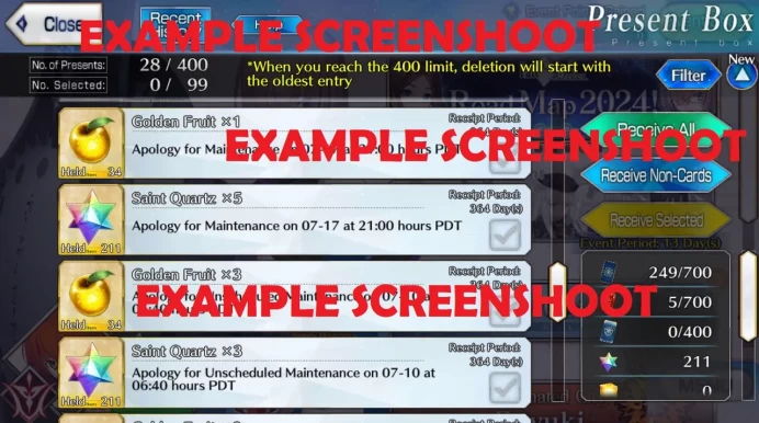 [NA] SQ Account Tutorial Only BD Unset 200++ SQ + 35++ Ticket + 30++ GA + Random Servant | Check SS (FGO717)