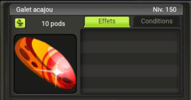 [Kelerog] x10 Galet acajou - Instant Delivery !