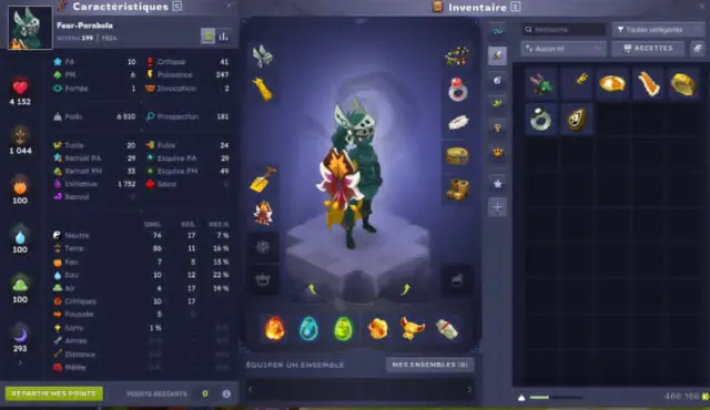 LEVEL 199 TALKASHA ready !! with equipement etc ..