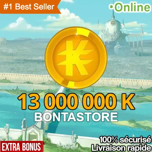 13 000 000 Kamas - Allisteria 2 – 5 minutes – 100% sécurisé