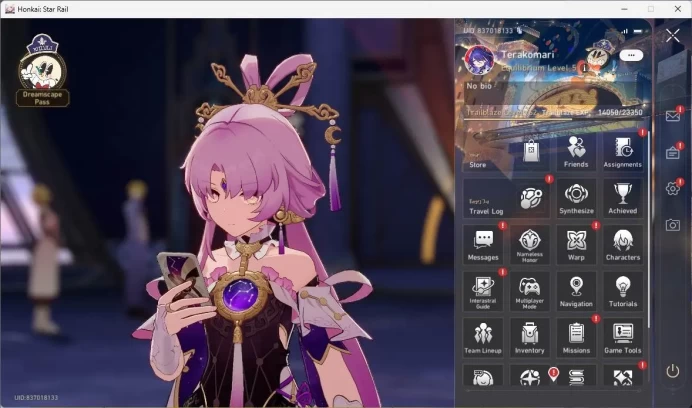 ASIA|TL 63|10 Limit|warp 20|Acheron+sign,Sparkle,Sparkle,Yao Guang,Jiaoqiu,Silverwolf,Archer,etc|Check SS|MC Female|HSR301B