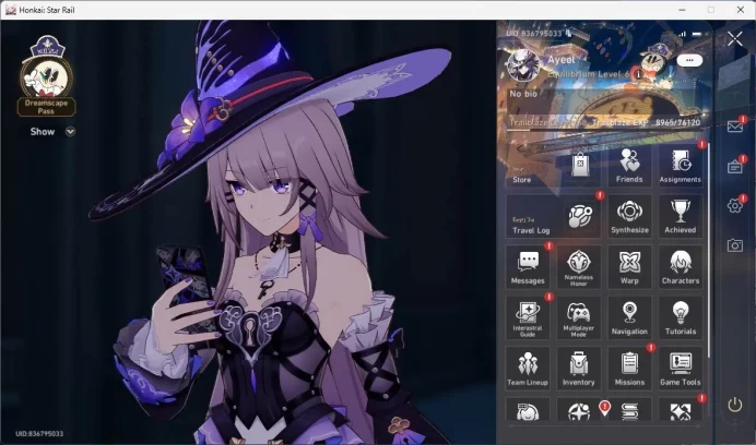 ASIA|TL 68|13 Limit|PremTeam DPS&Freeze(TheHerta-Anaxa-Dante+sign-Tribie),Ashveil,Aglaea,Sunday,etc|Check SS|MC Male|HSR311B