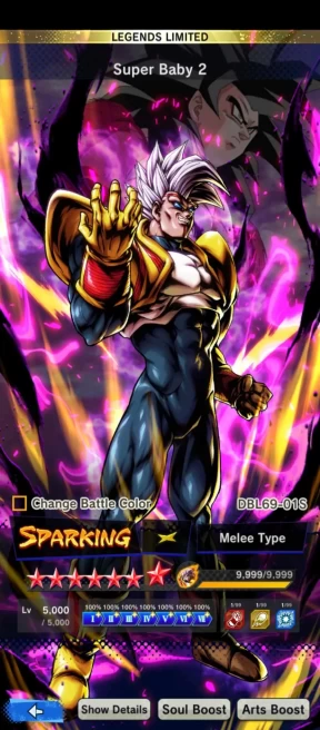 Legends limited ( Baby 2 FULL *+piccolo+ss4 GokuVegeta+Cell+Zamasu ) Soul 5k- ANDROID-IOS-BANDAI (27)
