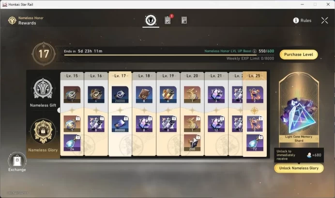 ASIA|TL 69|11 Limit+4 LCsign|17 warp|Premium Team[Aglaea,Cyrene,Sunday,DanHeng]Jingliu E1,Evernight,etc|Check SS|HSR319B