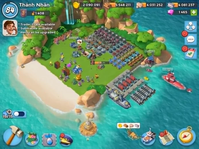 BB881: Lv84 - HQ28 - VP 1408 - POWER 1304 | Sculptor Lv11 (13/13) | Submarine lv10 - 8 GUNBOAT 27|