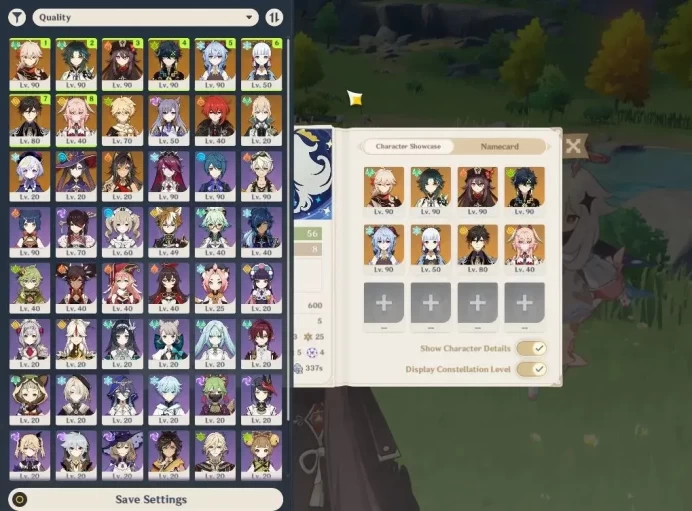 ASIA|AR56|8Limited+3(*5Weapon)|HuTao,Xiao,Kazuha,Kinich,Ganyu,Ayaka,Zhongli,Linnea|2Skin|McMale|TakeMail|Check(GI6285)