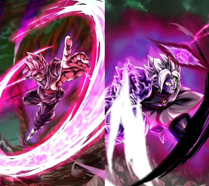 2UL [iOS]UL Super Saiyan Rose Goku Black[green]+UL Half-Corrupted Fusion Zamasu[purple]+46000CC+0~5LL[Global]Auto delivery[BNID Login]