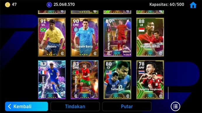 ANDROID|PW 3207|Griezmann,cole epic,hasebe epic,gauco,chiellini,olmo,allister,Coach arteta,chivu,rijkaard,Etc|2026|EFB1379B