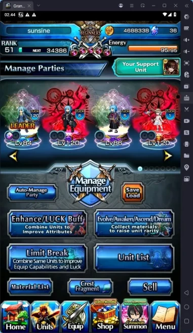 [GLOBAL] Rank 51 | 10 Ascend | Summer Miyu | Shirou Emiya TW | Demon Lord Rimuru TW | DLS Rimuru TW | Detail in SS | GS231B