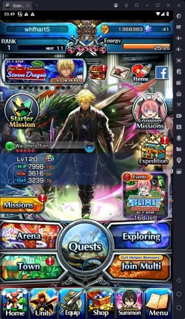 [GLOBAL] Rank 1 | 6 Ascend | War Hero Fen | Bunny Milim TW | Shuna TW | Jay | Detail in SS | GS233B