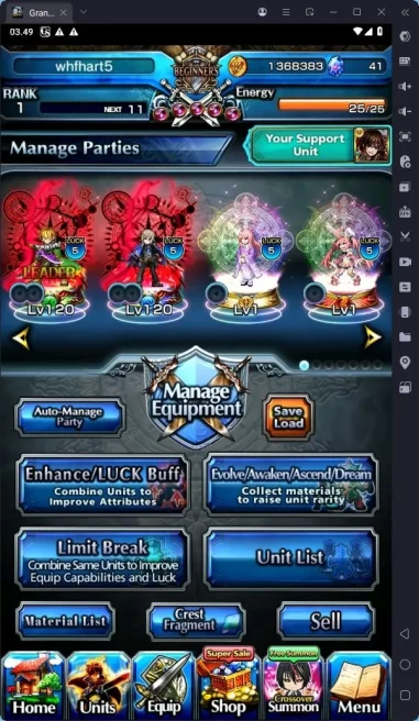 [GLOBAL] Rank 1 | 6 Ascend | War Hero Fen | Bunny Milim TW | Shuna TW | Jay | Detail in SS | GS233B