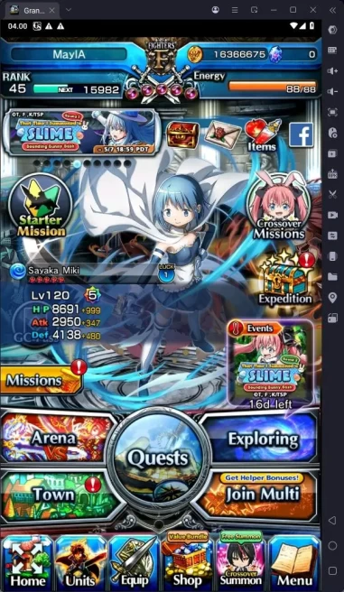 [GLOBAL] Rank 45 | 10 Ascend | Houka Inumuta TW | Summer Miyu | Sayaka Miki TW | Chloe TW | Detail in SS | GS234B