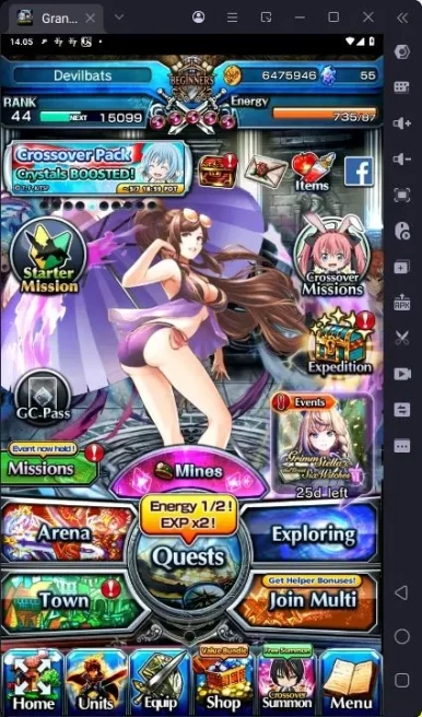 [GLOBAL] Rank 44 | 8 Ascend | Shirou Emiya | Chloe | Lord Rimuru | Monarch Celia | Saber Alter | Detail in SS | GS244B