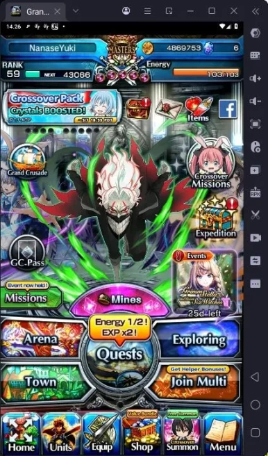 [GLOBAL] Rank 59 | 9 Ascend | Okarun TW | Summer Miyu TW | Rabbit Rimuru TW | Chloe | Aristela Orbis |Detail in SS | GS247B