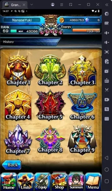 [GLOBAL] Rank 59 | 9 Ascend | Okarun TW | Summer Miyu TW | Rabbit Rimuru TW | Chloe | Aristela Orbis |Detail in SS | GS247B