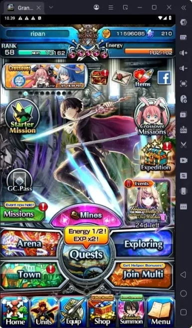 [GLOBAL] Rank 58 | 3 Ascend | Veldora | Miracle Isliid TW | Homura Akami TW |Detail in SS | GS259B