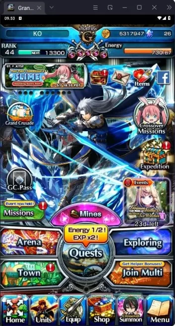 [GLOBAL] Rank 44 | 12 Ascend | Paladin Roy | Summer Miyu | Chloe | WH Fen | Jay |Detail in SS | GS266B