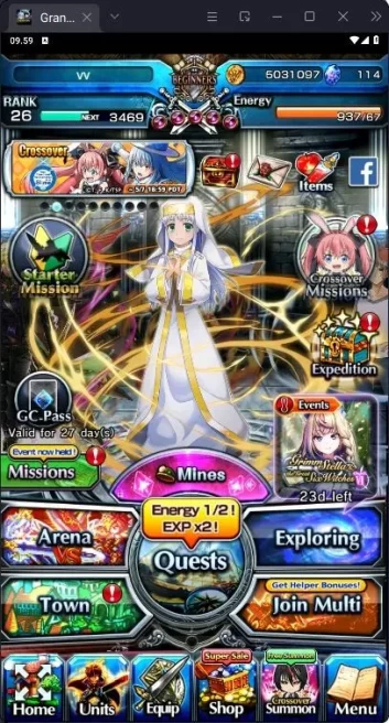 [GLOBAL] Rank 26 | 14 Ascend | Shirou Emiya | Momo | Crusader Platina | WH Fen | Chloe |Detail in SS | GS267B