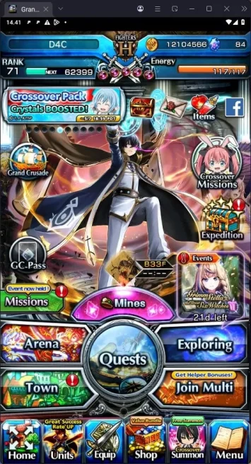 [GLOBAL] Rank 71 | 7 Ascend | WH Fen TW | Sayaka Miki | Shuna | Human Pinnacle | Witch | From Milim | Detail in SS | GS276B