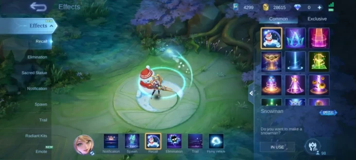 ML356 Mythic Level 54 98 Heroes 147 Skins 53% Winrate