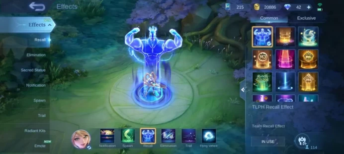 ML367 Mythic Level 67 114 Heroes 174 Skins 53% Winrate