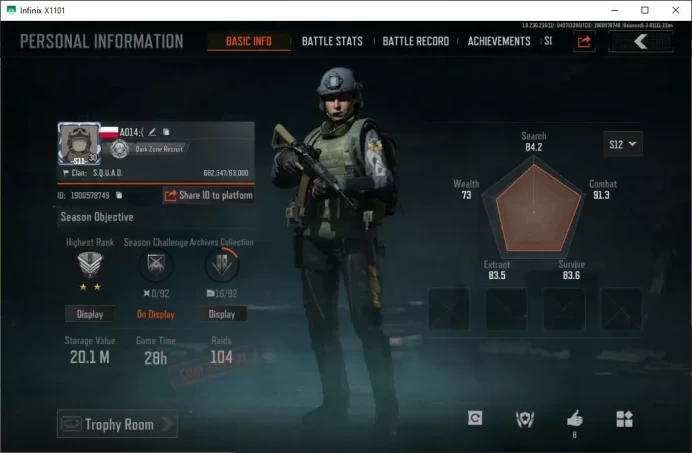 MOBILE | LVL 30 |SV 20,1 M|CV 19,5 M| HEAVY 03,HLC Tactical more detail check SS AB097B