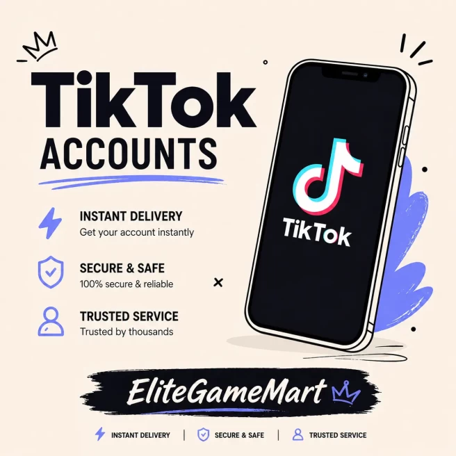 GLOBAL IP TikTok ACCOUNT. Email Verified. Email Included.Fast delivery #GG172