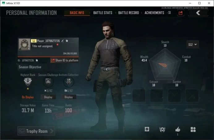 MOBILE | LVL 30 |SV 31,7 M|CV 26,7 M|VSS Decree,LR-AR1 Decree, more detail check SS AB099B