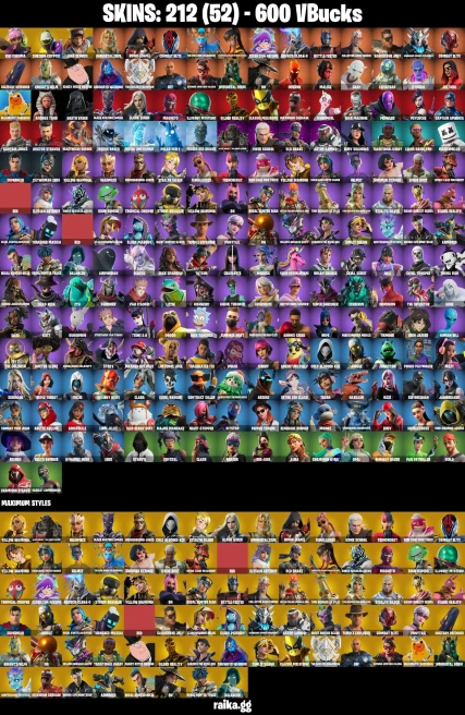 212 skins | Skull Trooper | Ghoul Trooper | Eren Jaeger | Joltara | Vivi Chroma | Subzero Cryptic | Lina Scorch | A0031