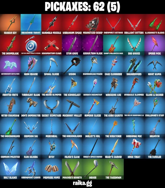 54 skins | Joltara | Immortal Form | Fancy Peter Griffin | Burning Ambition Valeria | Immortal Zeus | Magmatic Poseidon | A0164