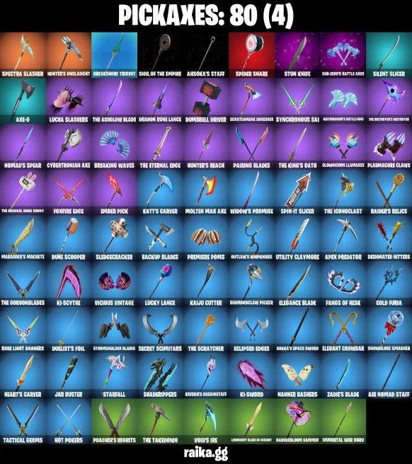 70 skins | Mizuki | Fancy Peter Griffin | Solitary Defender | On | Burning Ambition Valeria | Knight's Helm | A0197