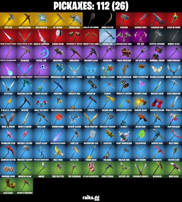 126 skins | Psycho Bandit | Lara Croft | Skull Trooper | Gold Midas | Gold Brutus | Orange Justice | Mandalorian | A0213