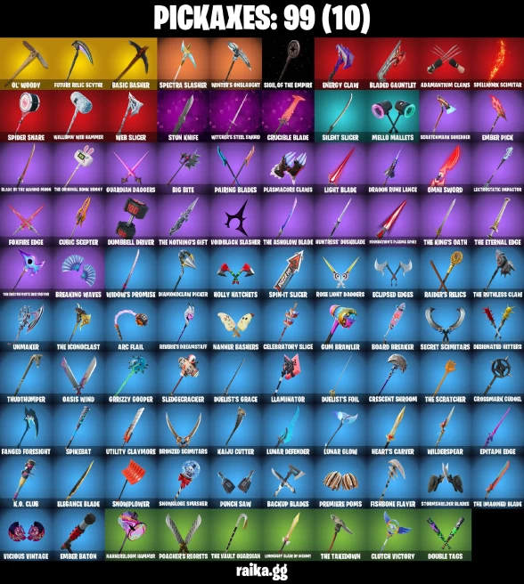 99 skins | Eren Jaeger | Joltara | Spider-Man Zero | Vivi Chroma | Lina Scorch | Subzero Cryptic | Knight's Helm | A0220