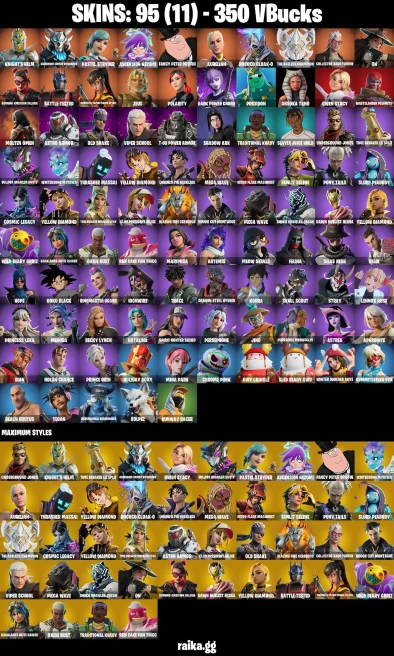 95 skins | Knight's Helm | Harbinger Armor Omegarok | Pastel Stryder | Ascension Nezumi | Fancy Peter Griffin | Aurelian | A0231