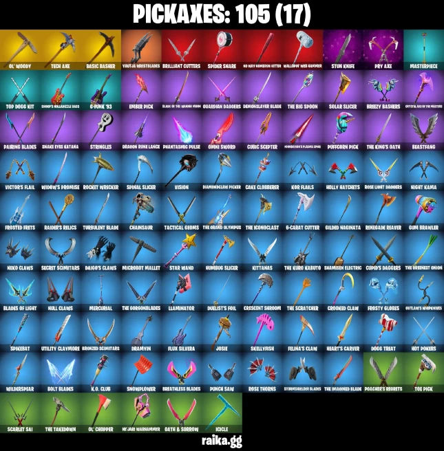 88 skins | Lara Croft | Gaara | Mandalorian | Spider-Man | Spider-Man (No Way Home) | Snake Eyes | Ronin (Cape) | A0232