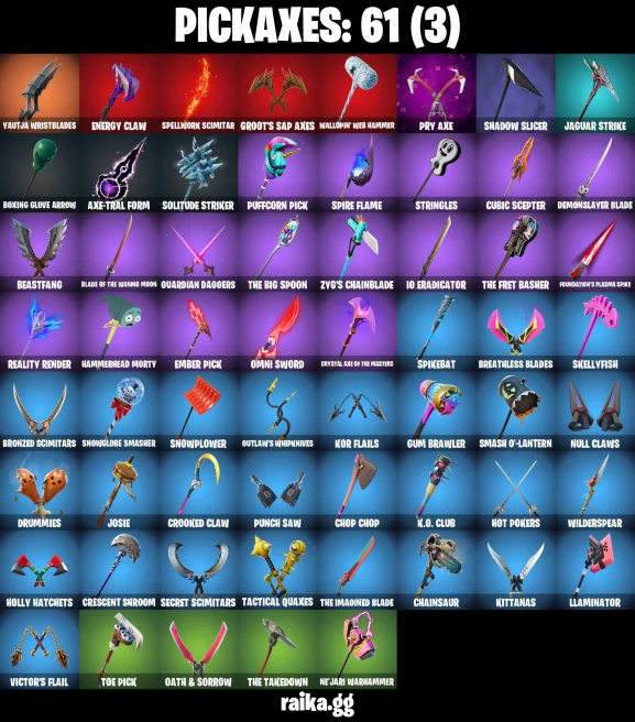 65 skins | Mandalorian | Spider-Man | off | Combat Elite | Sandstone Joey | The Cube Queen (Islandbane) | Ronin (Cape) | A0452