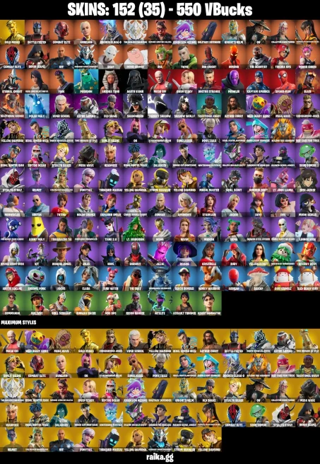 152 skins | Gold Midas | Eren Jaeger | Peter Griffin | Spider-Man | Battle-Tested | Combat Elite | Aurelian | A0571