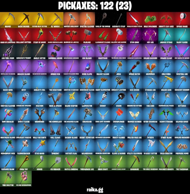 99 skins | Lara Croft | Gold Midas | Gold Brutus | Mandalorian | Spider-Man | Subzero Cryptic | Cloud Striker | A0599