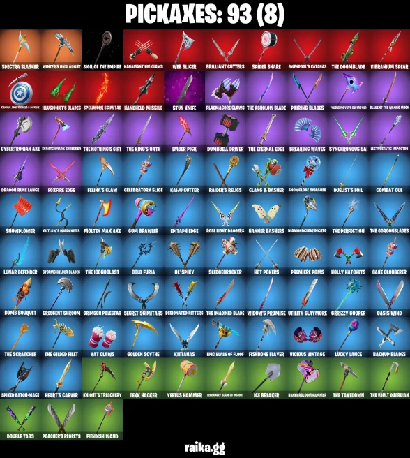 70 skins | Spider-Man Zero | Fancy Peter Griffin | Magmatic Mizuki (Cover-up Off) | Knight's Helm | A0681
