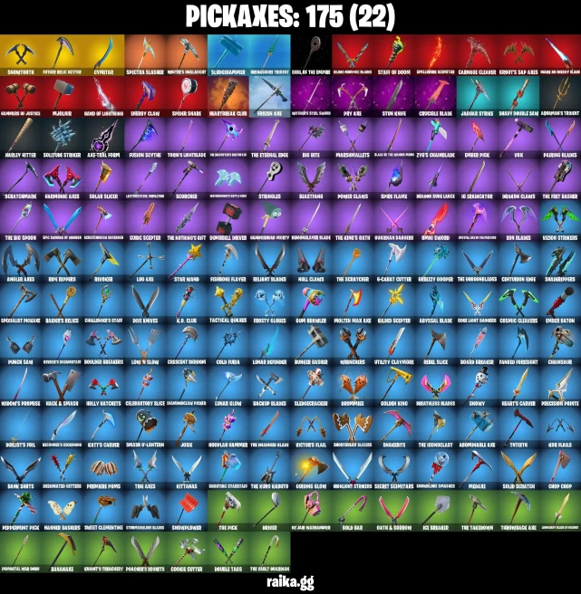 184 skins | Lara Croft | Gold Midas | Gold Brutus | Mandalorian | Take The Elf | Spider-Gwen | Carbon Commando | A0723
